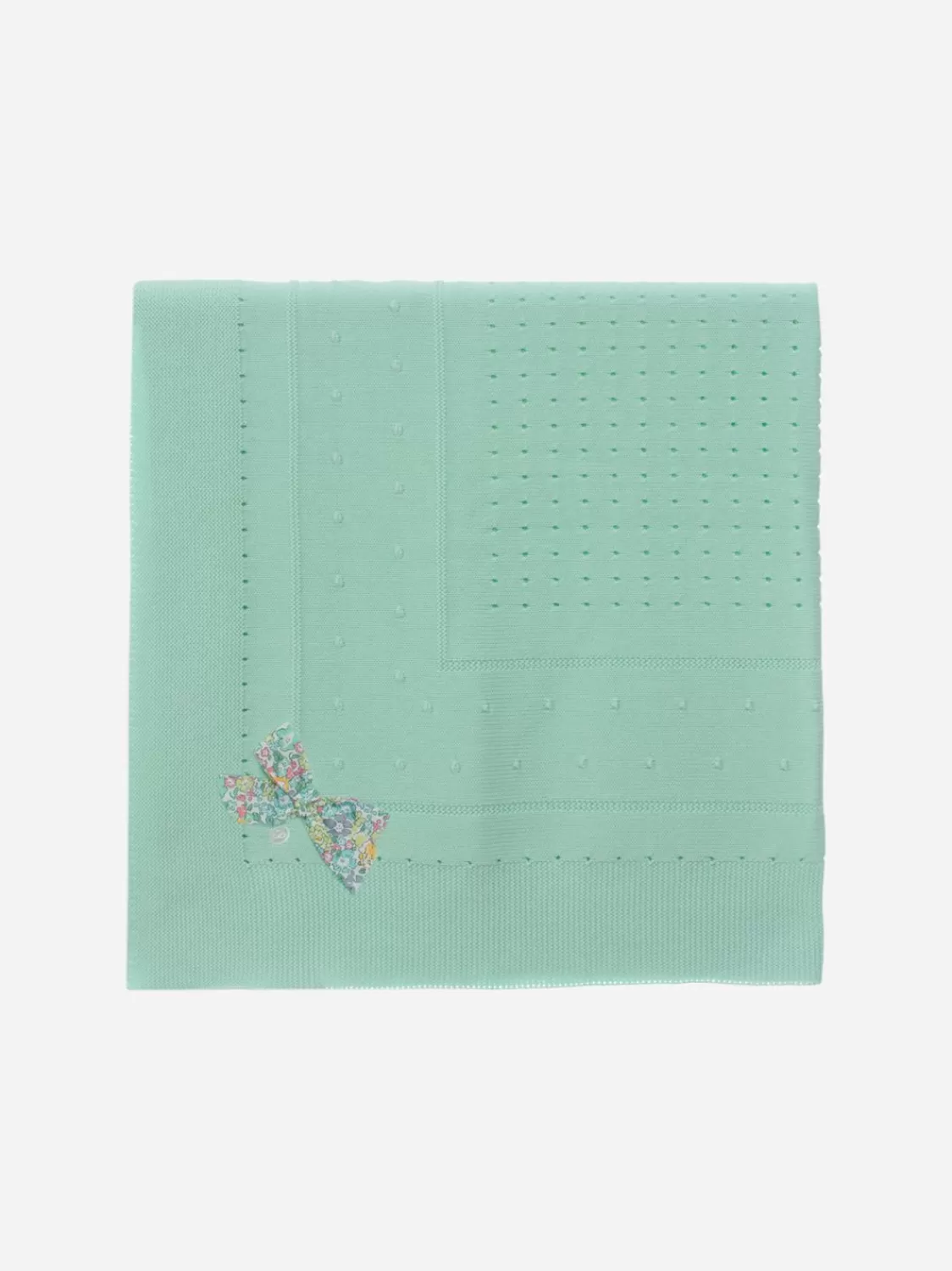 Baby Patachou Aqua Groene Gebreide Deken