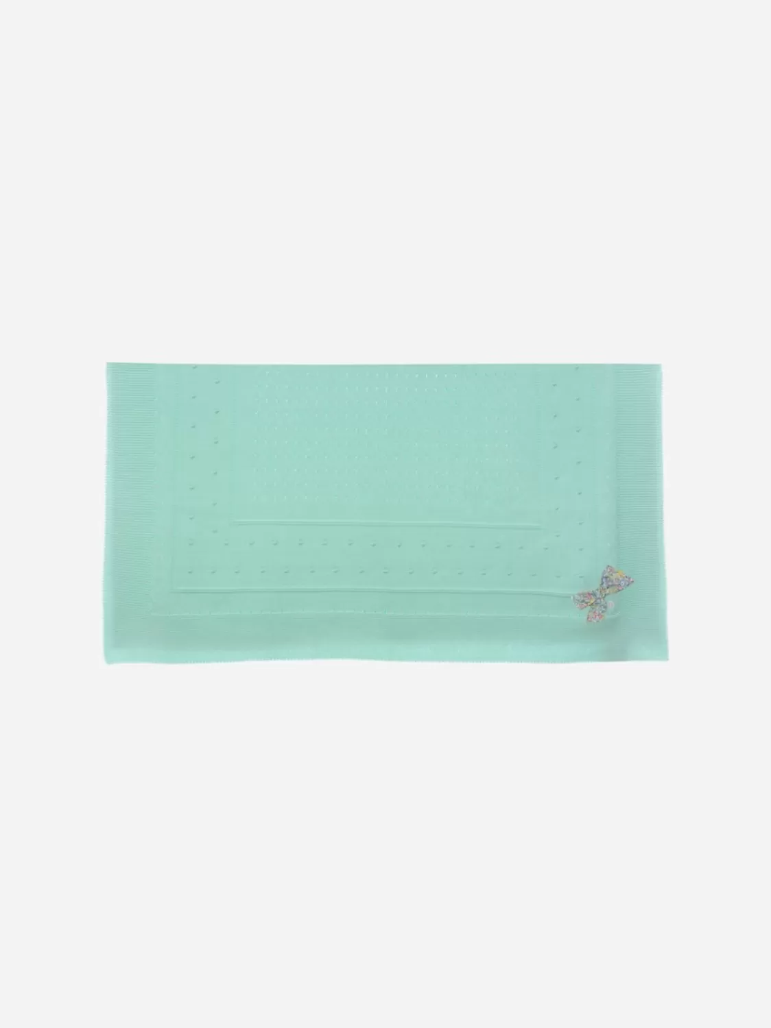 Baby Patachou Aqua Groene Gebreide Deken