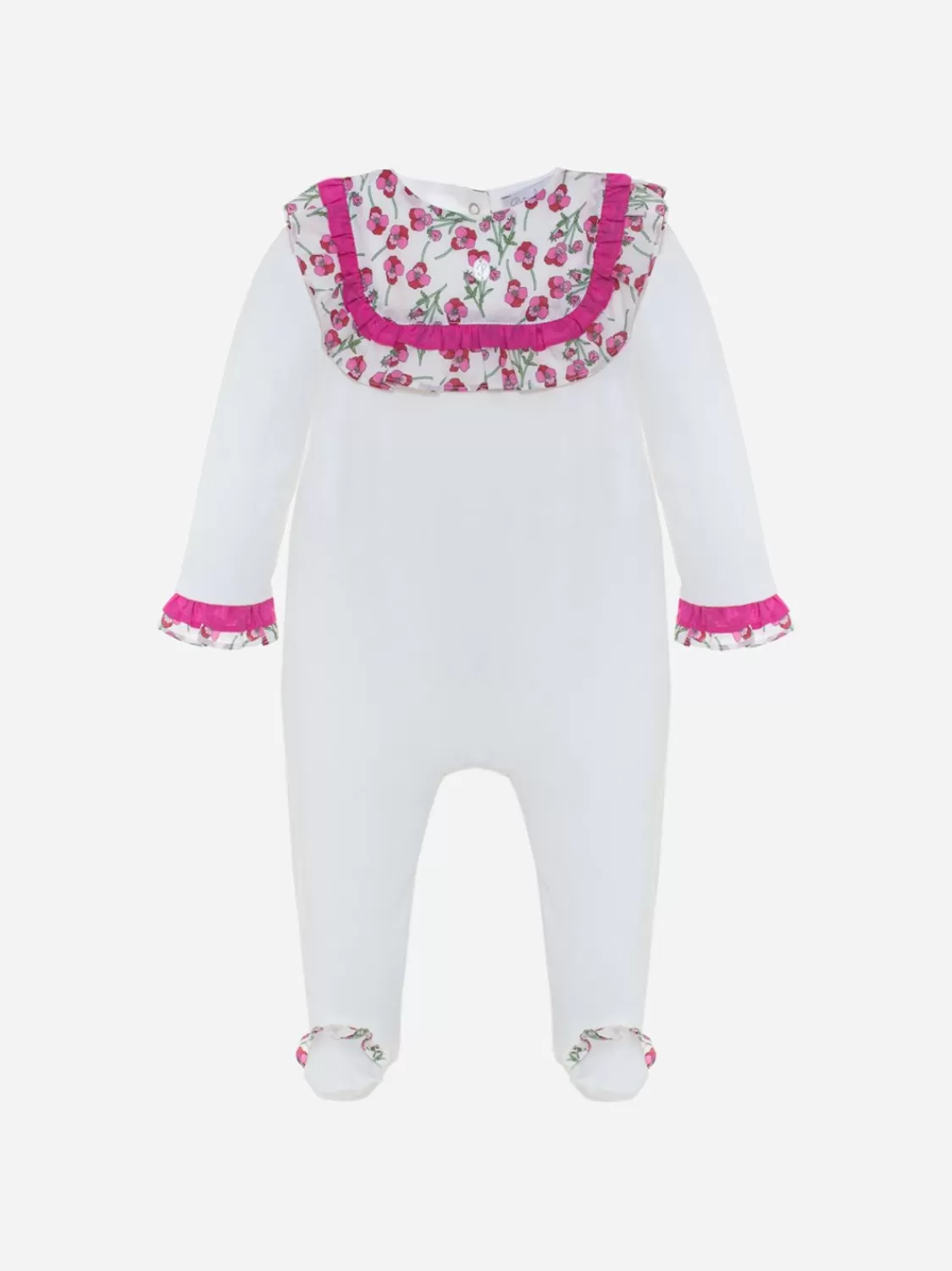 Baby Patachou Babygrow Babymeisje Met Liberty London-Print