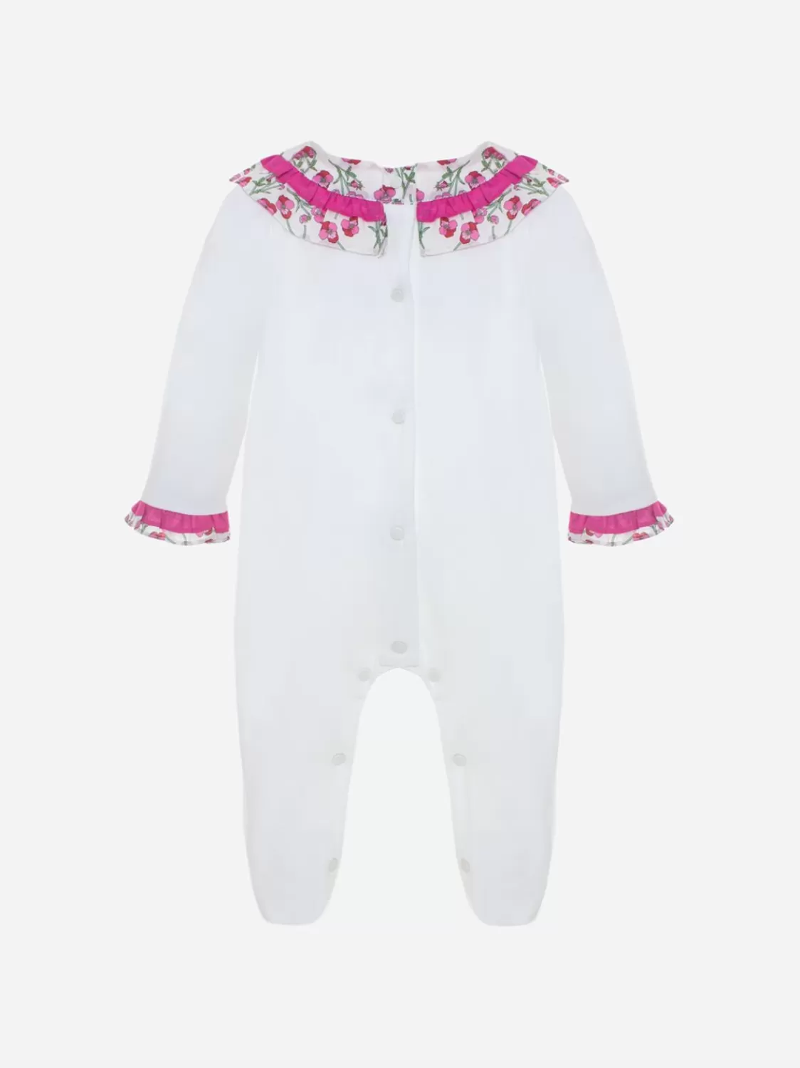 Baby Patachou Babygrow Babymeisje Met Liberty London-Print