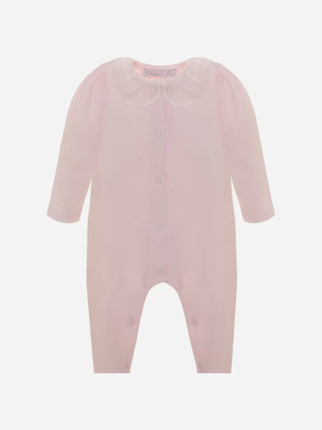 Baby Patachou Babygrow Basic Meisjes In Roze Jersey