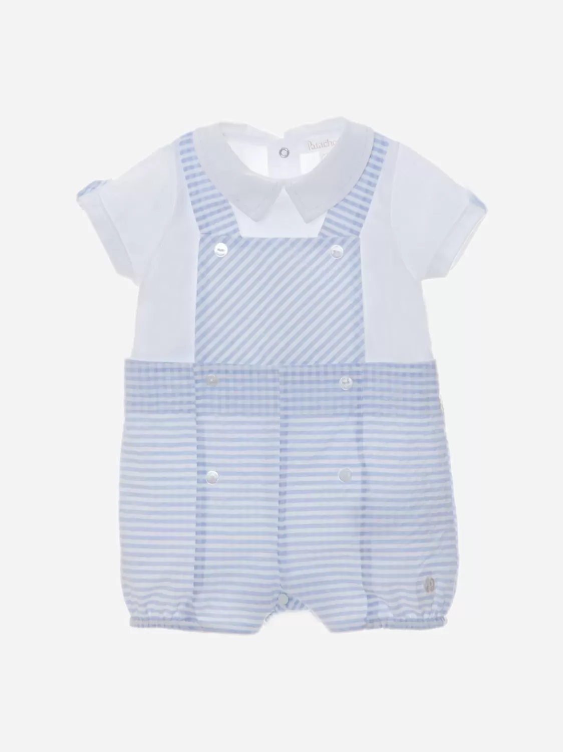 Baby Patachou Babykleding Met Witte En Blauwe Strepen