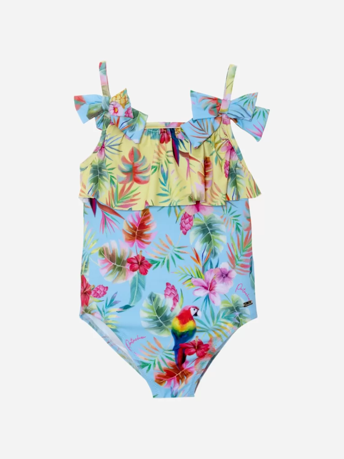 Baby Patachou Badpak Met Tropische Print