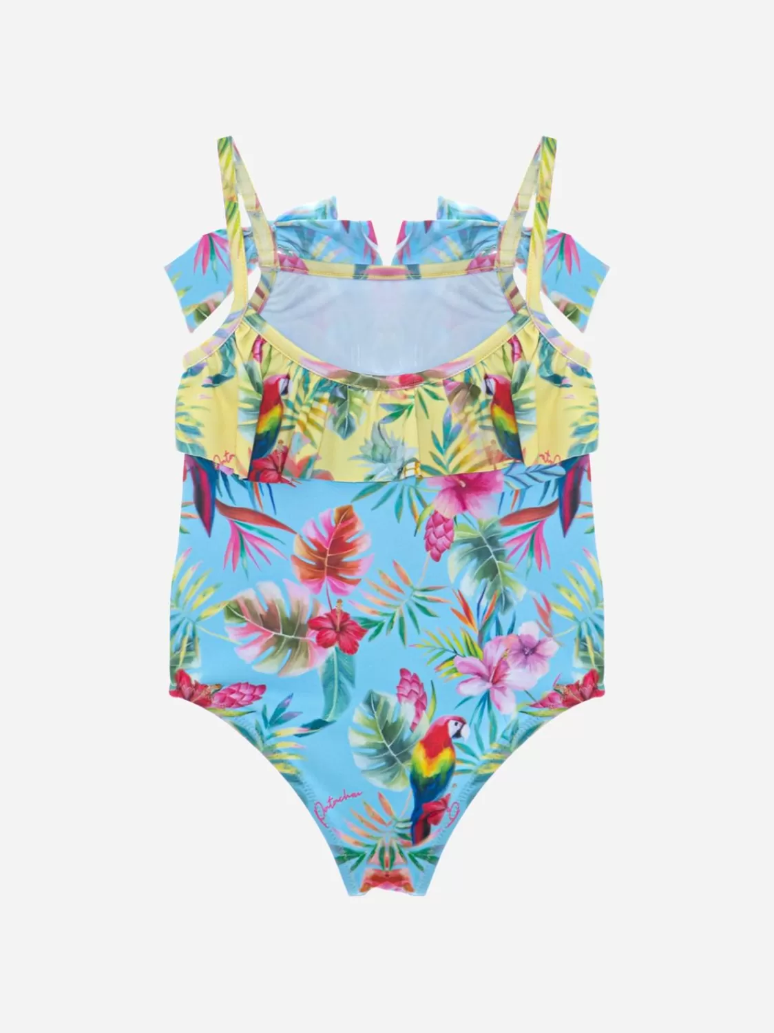Baby Patachou Badpak Met Tropische Print