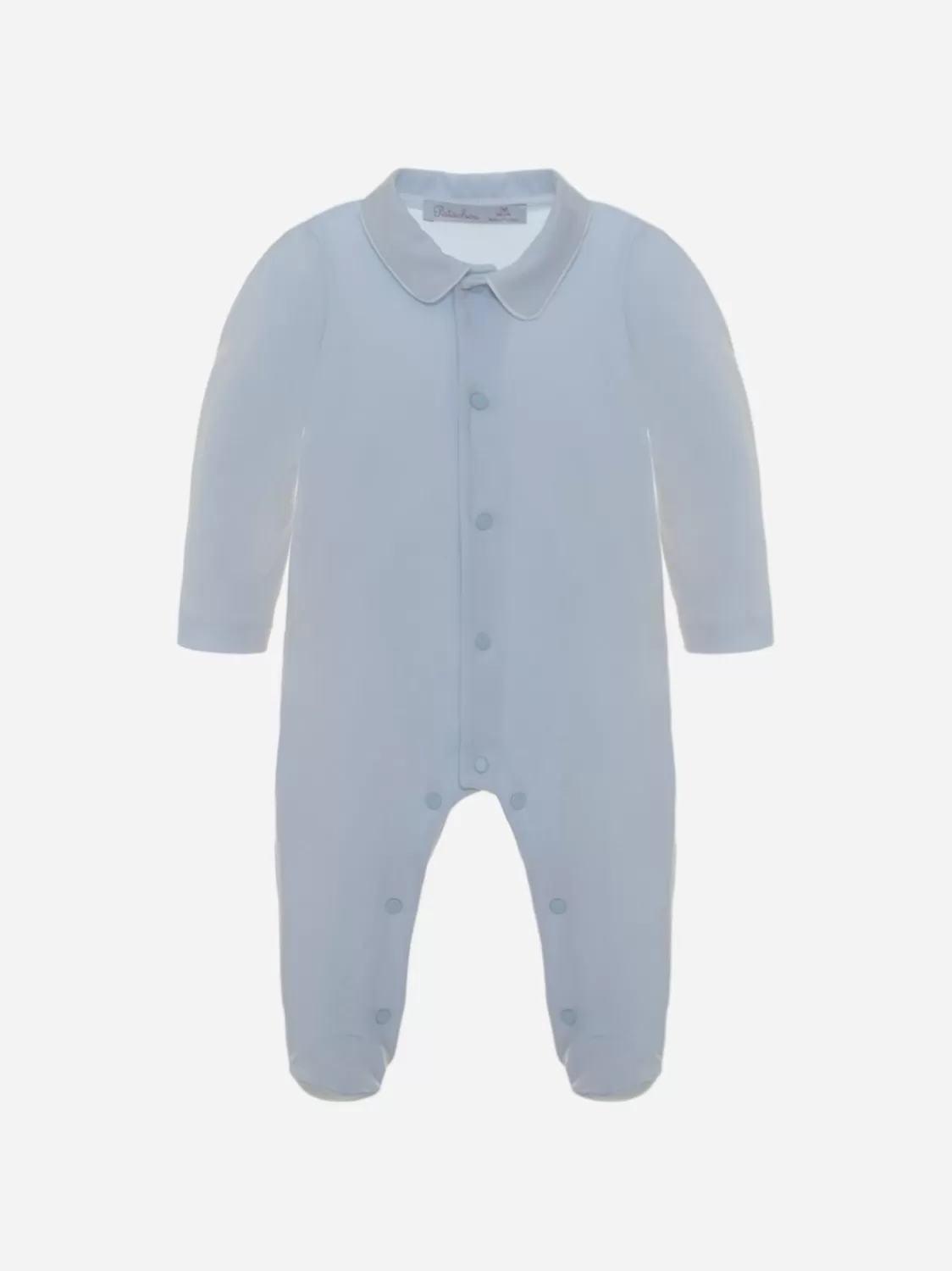 Baby Patachou Basic Blauwe Jersey Babypakje