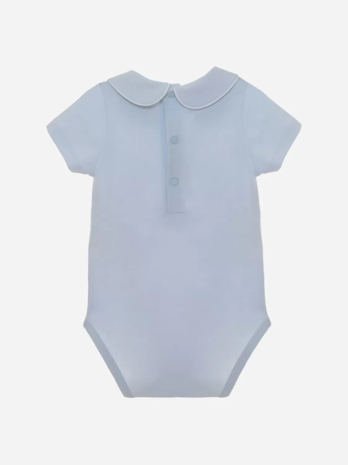 Baby Patachou Basic Bodysuit In Blauwe Jersey