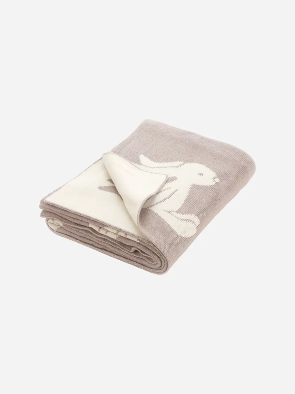 Baby Patachou Beige Deken Met Een Klein Konijntje