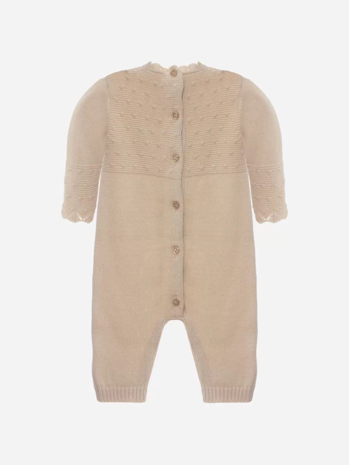 Baby Patachou Beige Gebreide Babypakje Voor Unisex