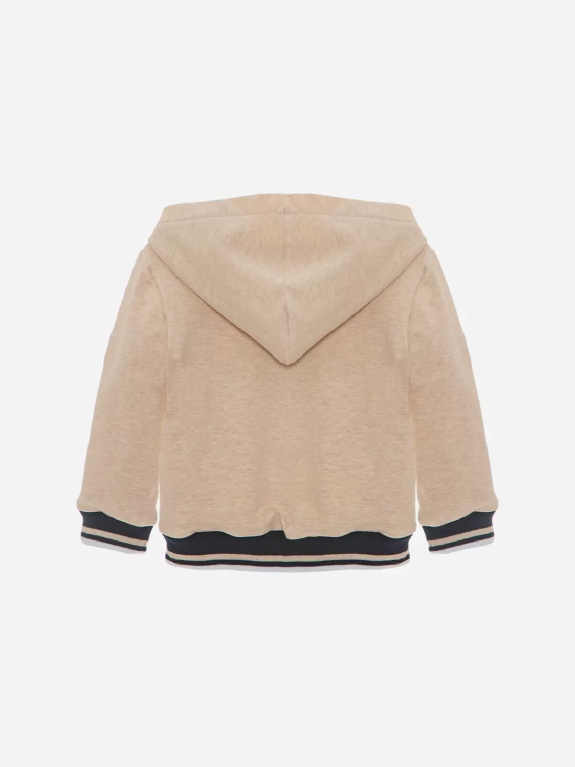 Baby Patachou Beige Katoenen Fleecejack