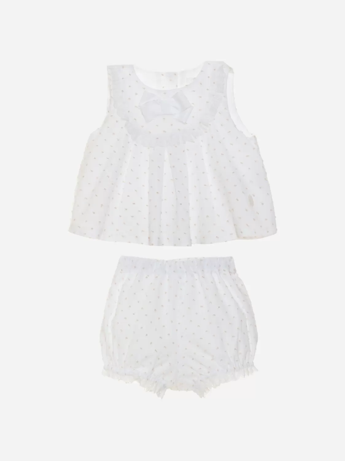 Baby Patachou Beige Stippen Instellen