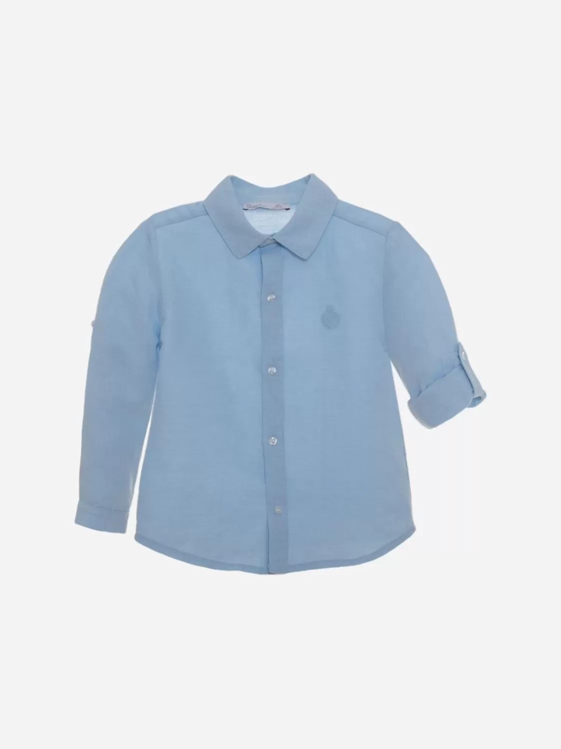 Baby Patachou Blauw Linnen Overhemd