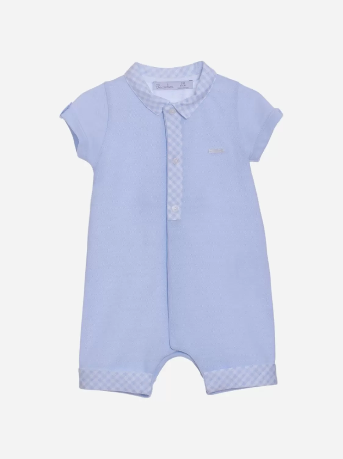 Baby Patachou Blauwe Babyjongen Jumpsuit