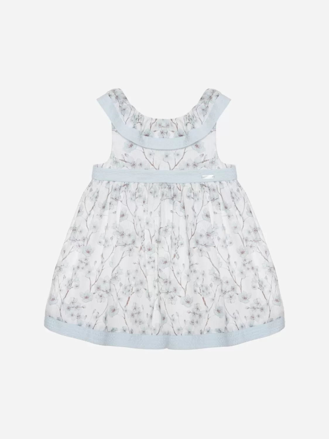 Baby Patachou Blauwe Bloemenprint Jurk