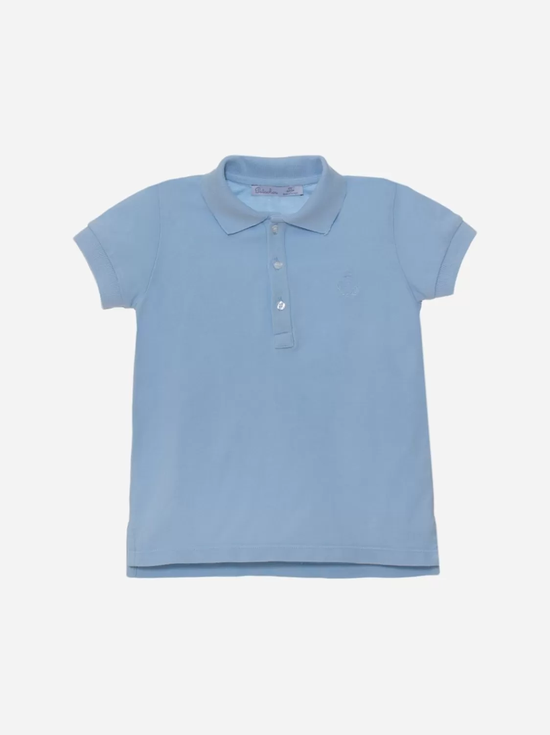 Baby Patachou Blauwe Jersey Jongenspolo