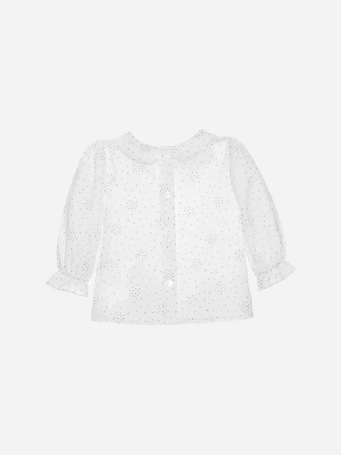 Baby Patachou Blouse Van Bedrukte Stof Voor Babymeisjes