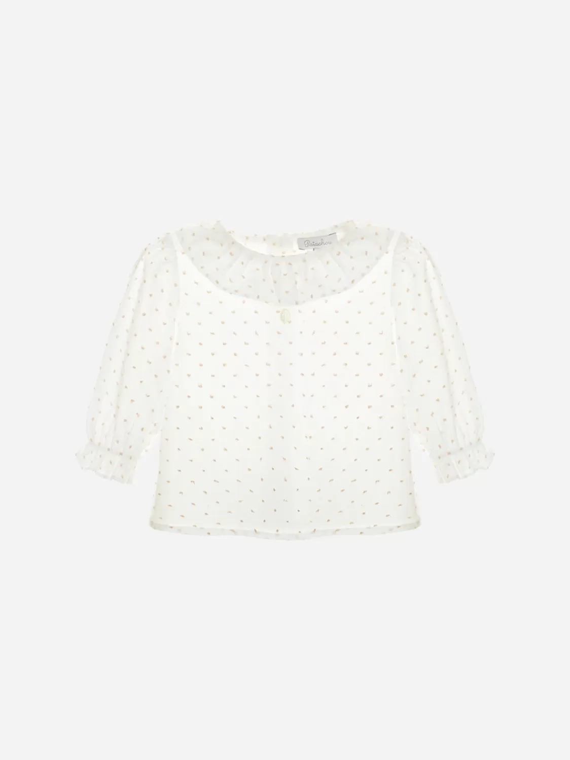 Baby Patachou Blouse Voor Babymeisjes Van Bedrukte Stof