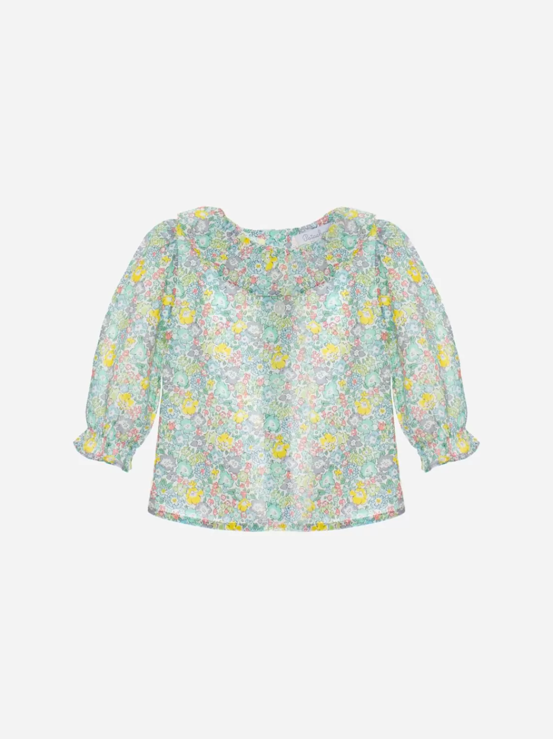 Baby Patachou Blouse Voor Babymeisjes Van Exclusieve Liberty-Stof