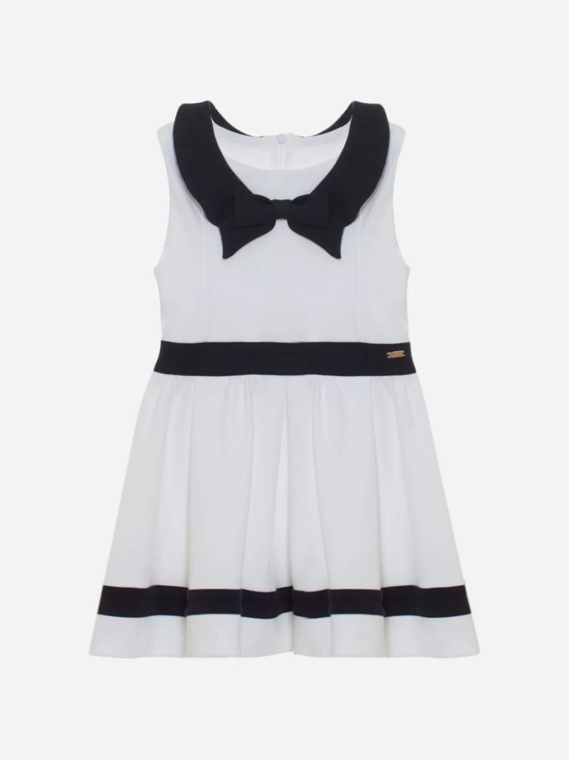 Meisje Patachou Cruisejurk Voor Meisjes In Wit En Marineblauw