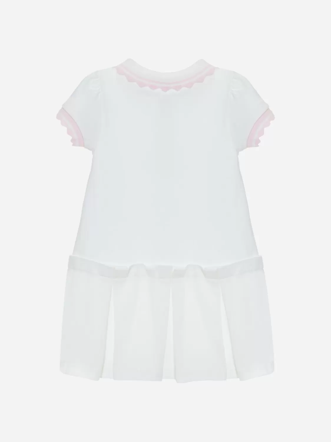 Meisje Patachou Ecru Polojurk Voor Meisjes