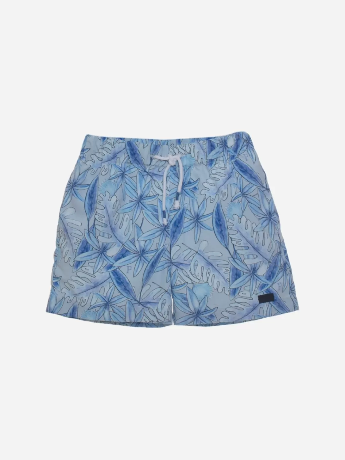 Baby Patachou Exclusieve Zwemshort Met Jungleblauwe Print