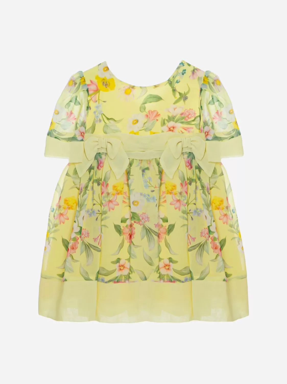 Baby Patachou Gele Bloemenprint Jurk