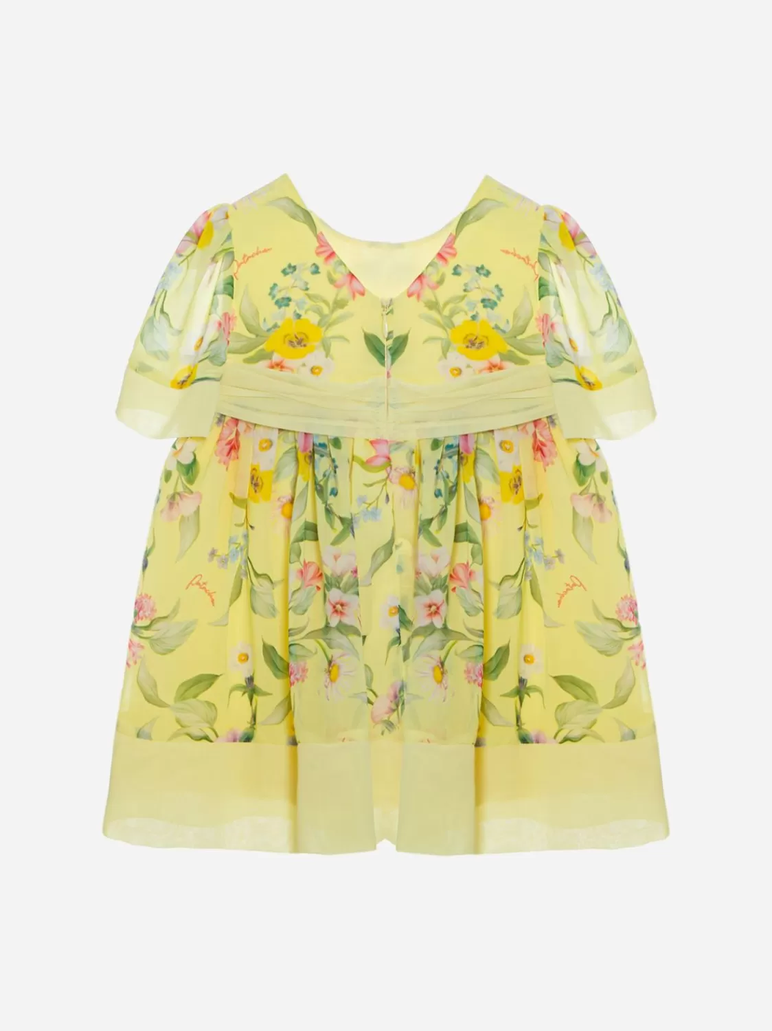 Baby Patachou Gele Bloemenprint Jurk