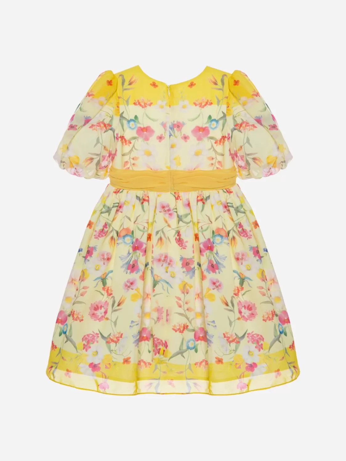 Meisje Patachou Gele Bloemenprint Jurk