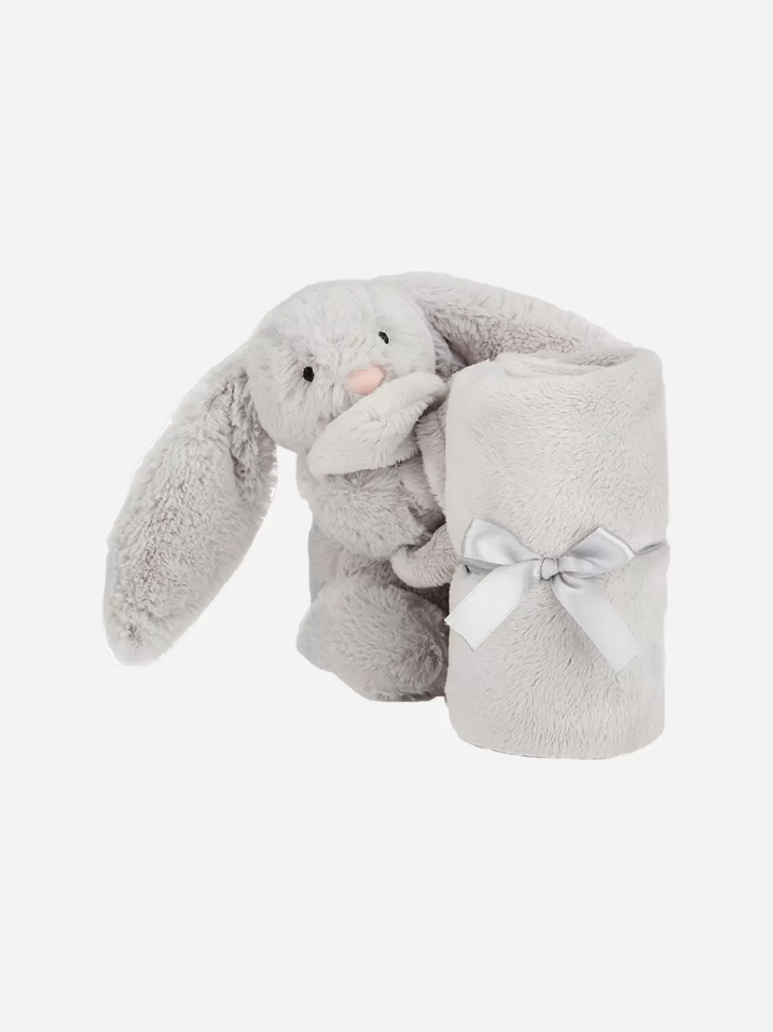 Baby Patachou Grijs Konijnendekbed Doudou Voor Baby