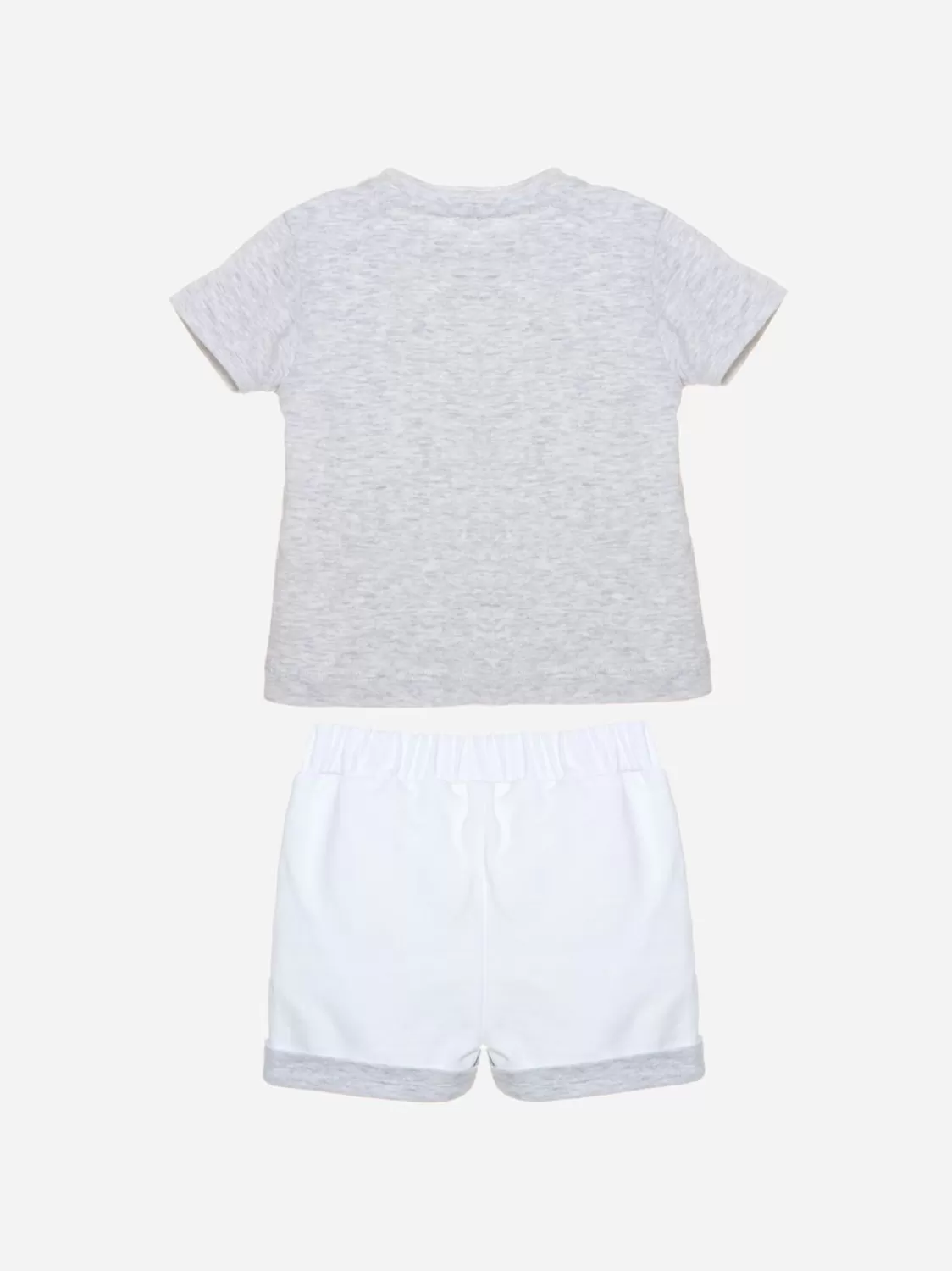 Baby Patachou Grijze Jerseyset Voor Jongens