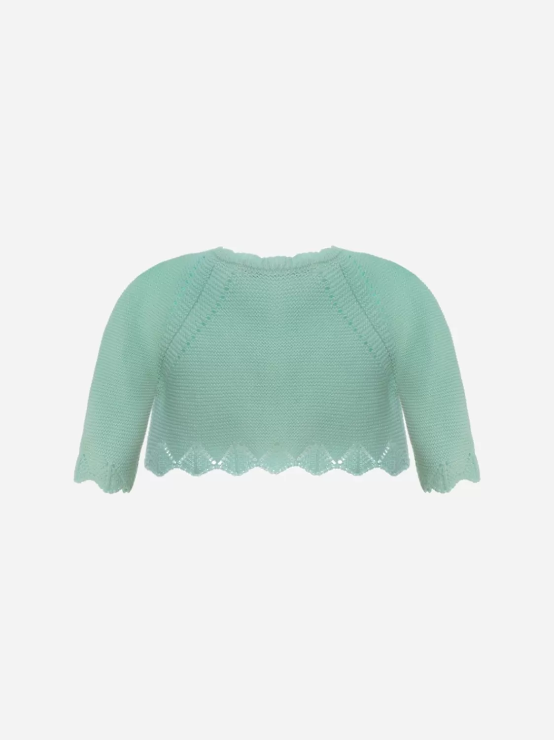 Baby Patachou Groen Watergebreid Vest Voor Meisjes