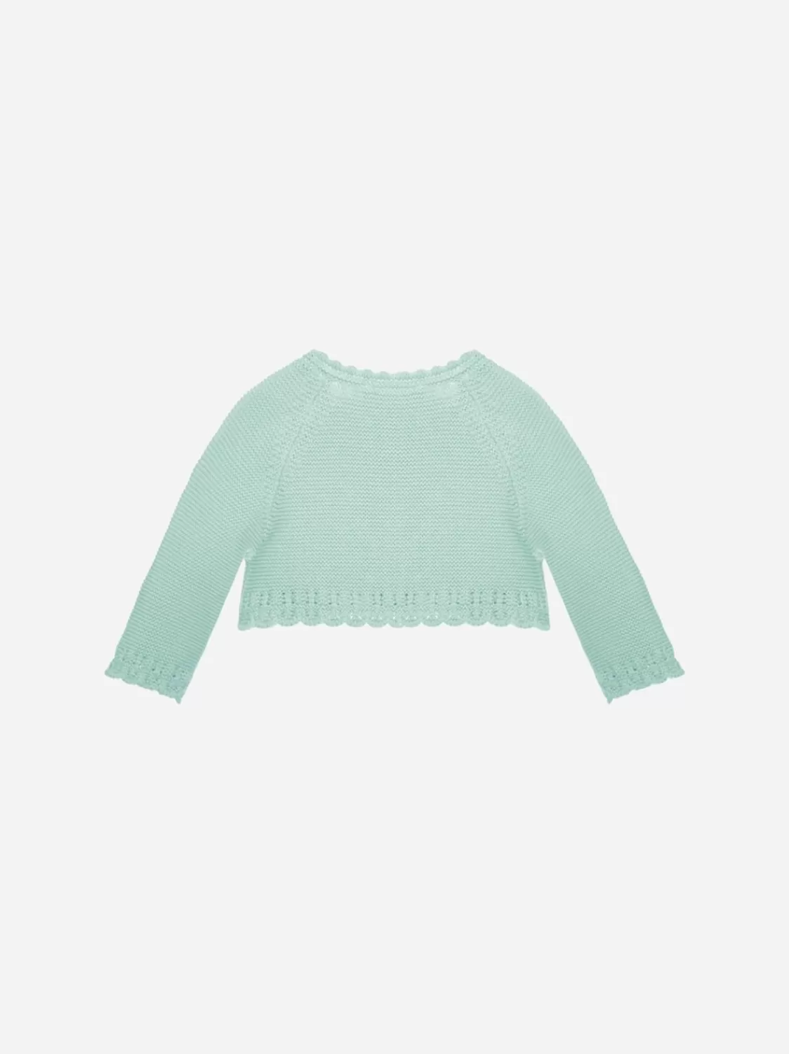 Baby Patachou Groen Watervest Gemaakt Van Gebreid Materiaal