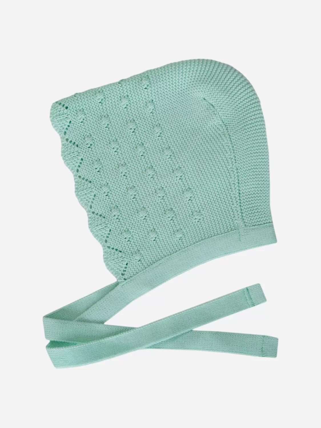 Baby Patachou Groene Water Gebreide Unisex Motorkap