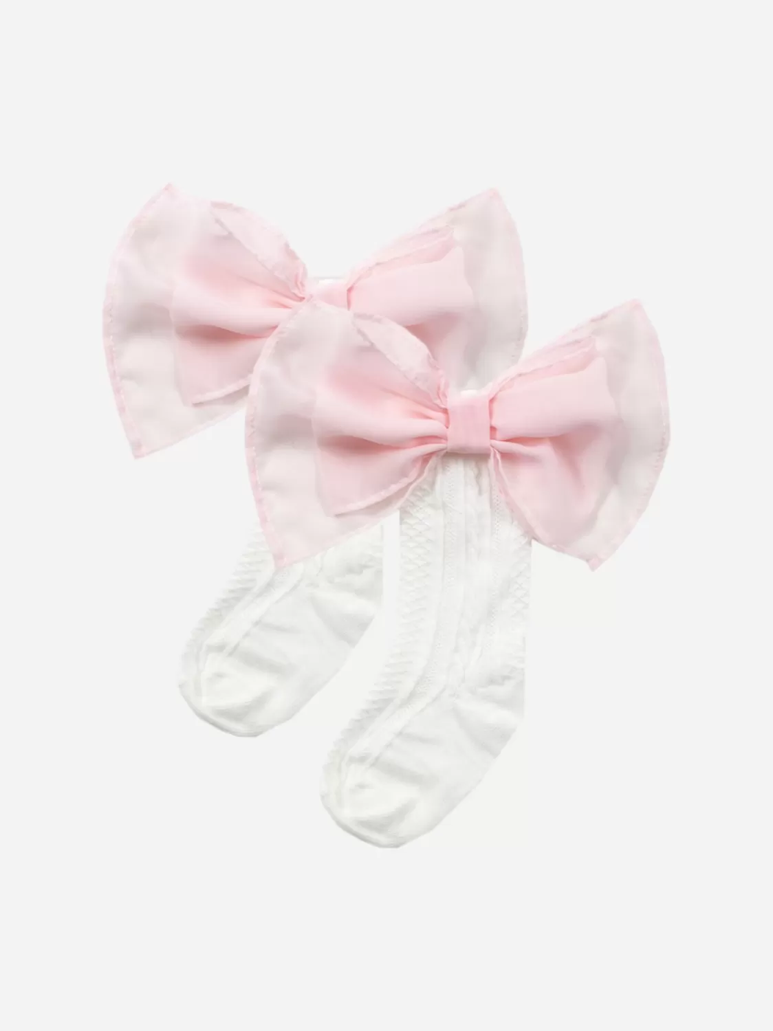 Baby Patachou Grote Roze Strik Sokken