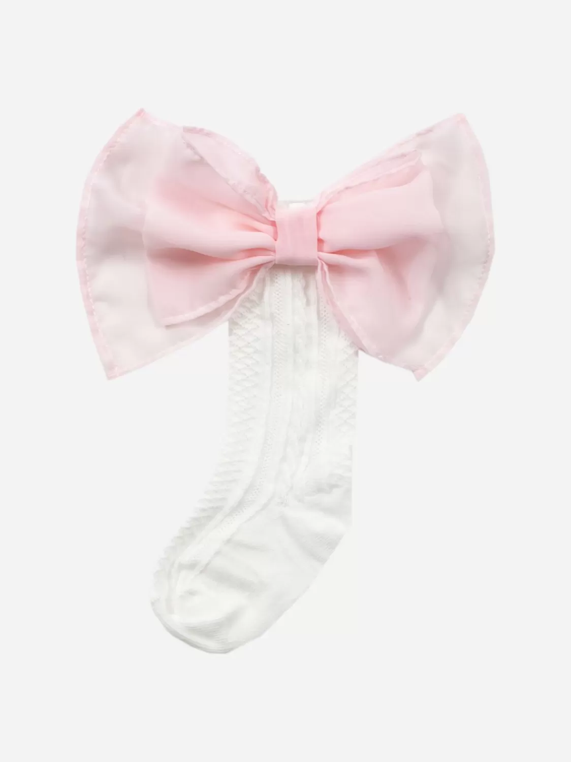 Baby Patachou Grote Roze Strik Sokken