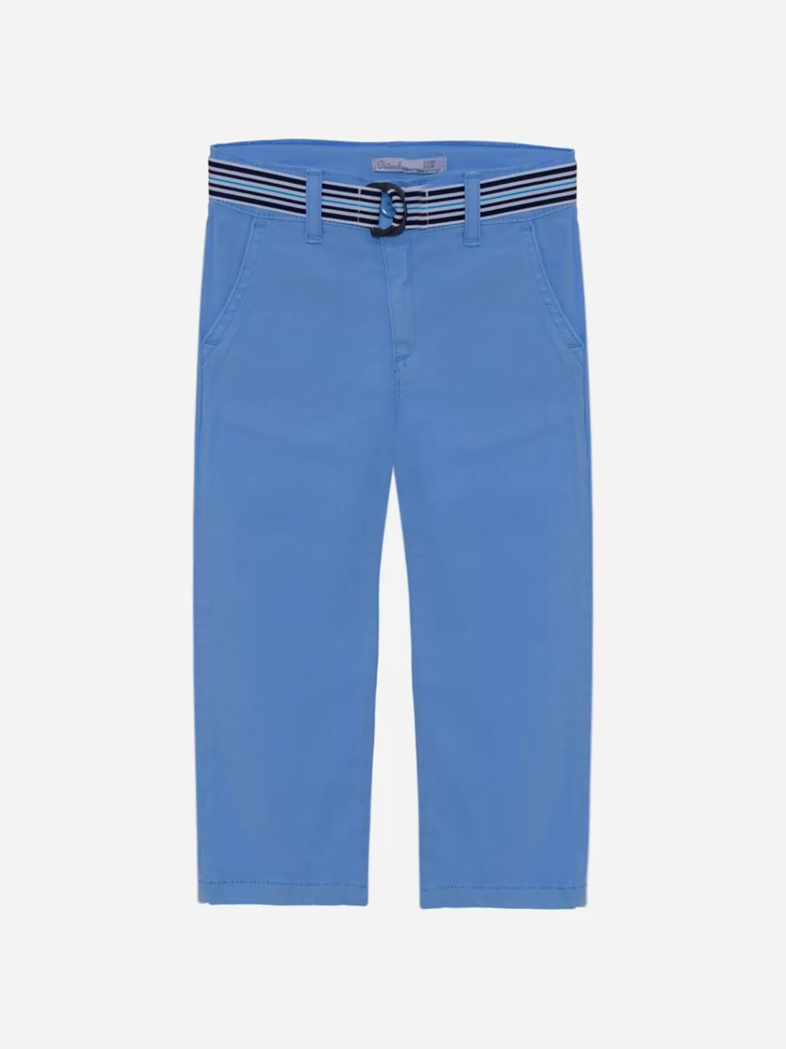 Baby Patachou Jongens Blauwe Broek Met Riem