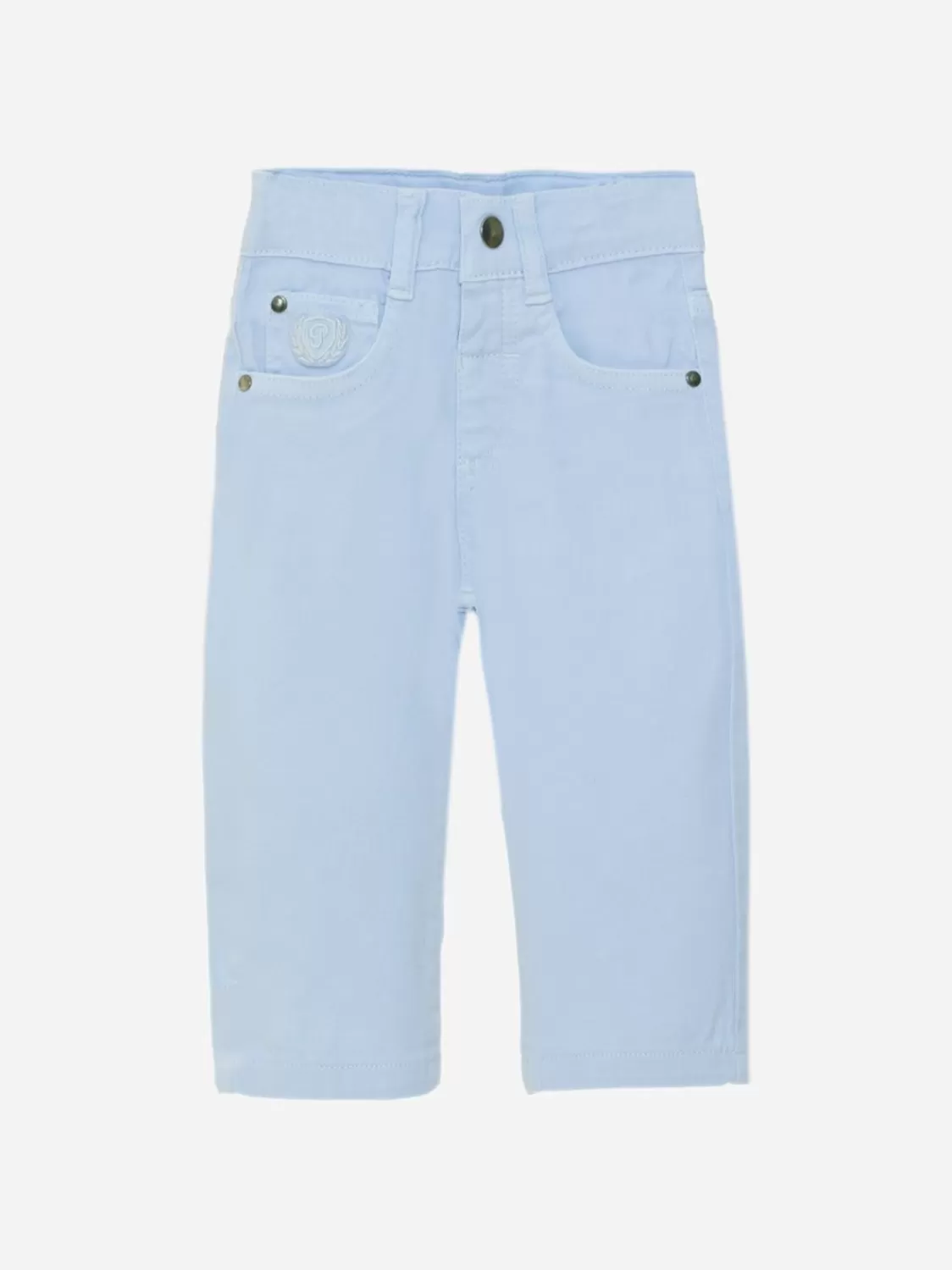 Baby Patachou Jongens Blauwe Twill Broek