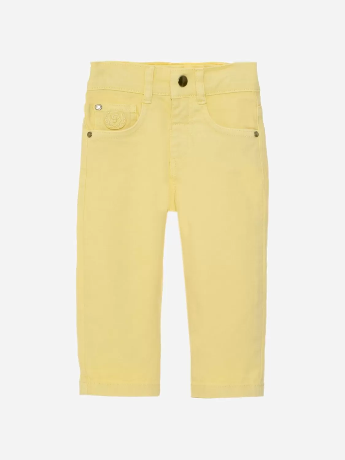Jongen Patachou Jongens Gele Twill Broek