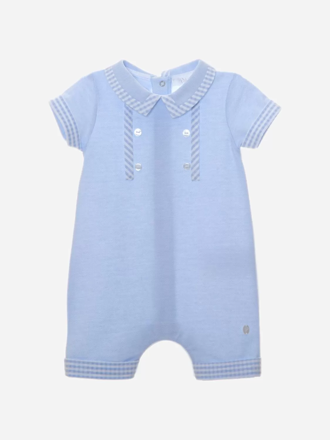 Baby Patachou Jongensbabypakje In Blauwe Jersey