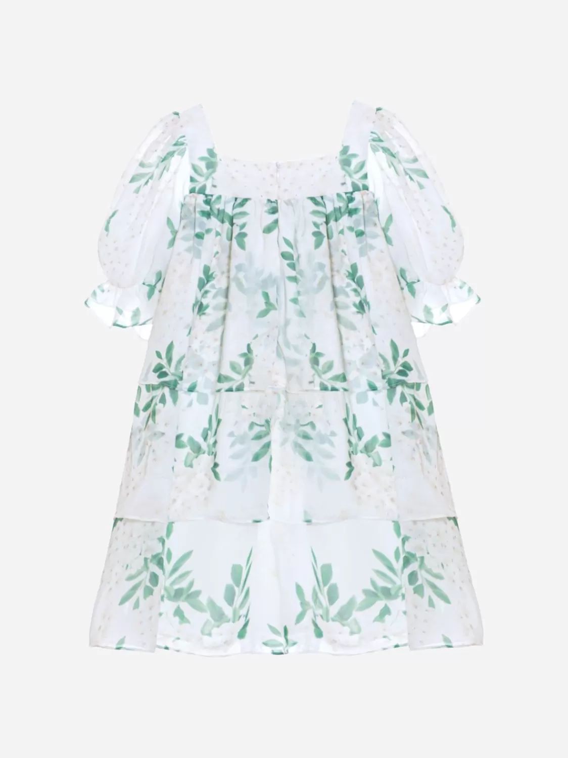 Meisje Patachou Jurk Met Tuinprint