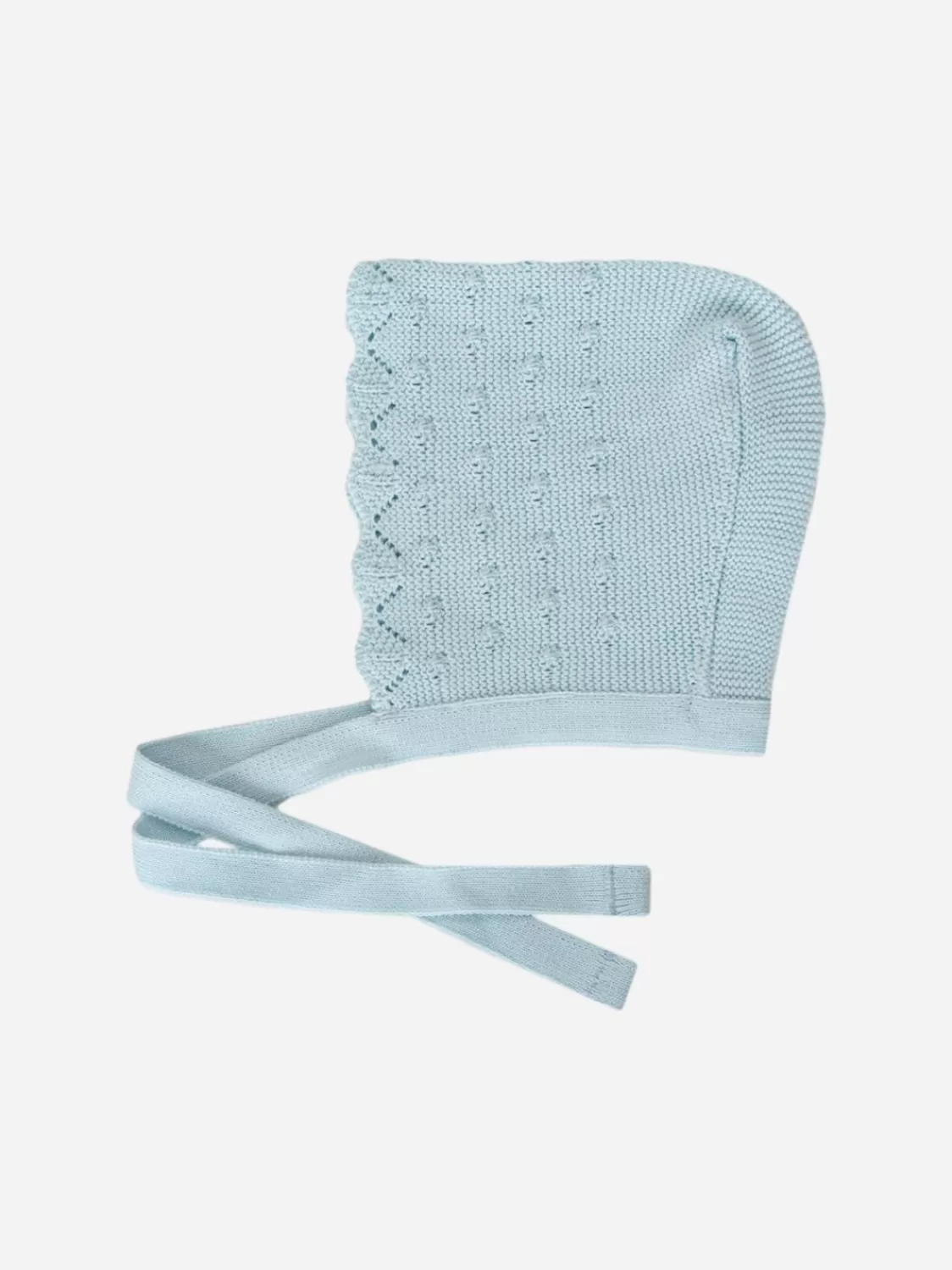 Baby Patachou Lichtblauwe Gebreide Unisex-Muts
