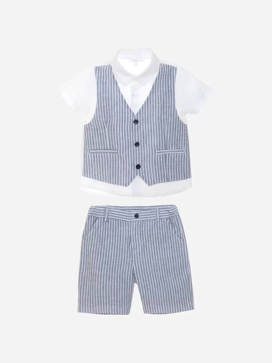 Baby Patachou Marine Strepen Set