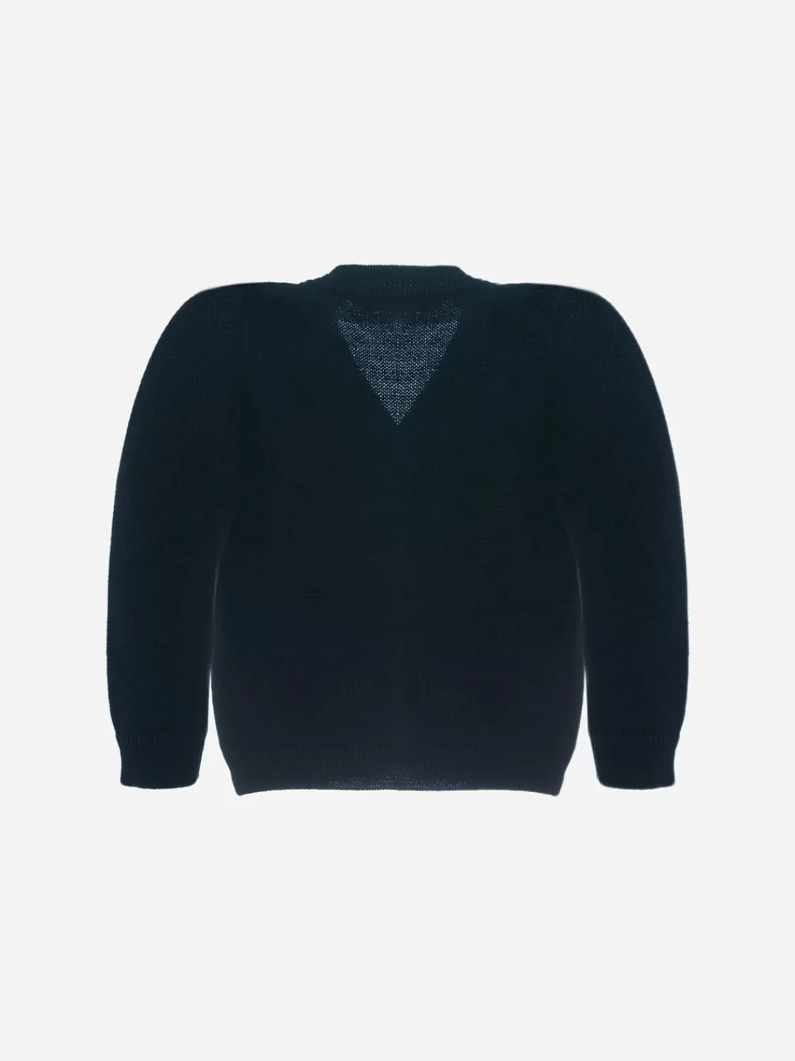 Baby Patachou Marineblauw Gebreid Vest Voor Jongens