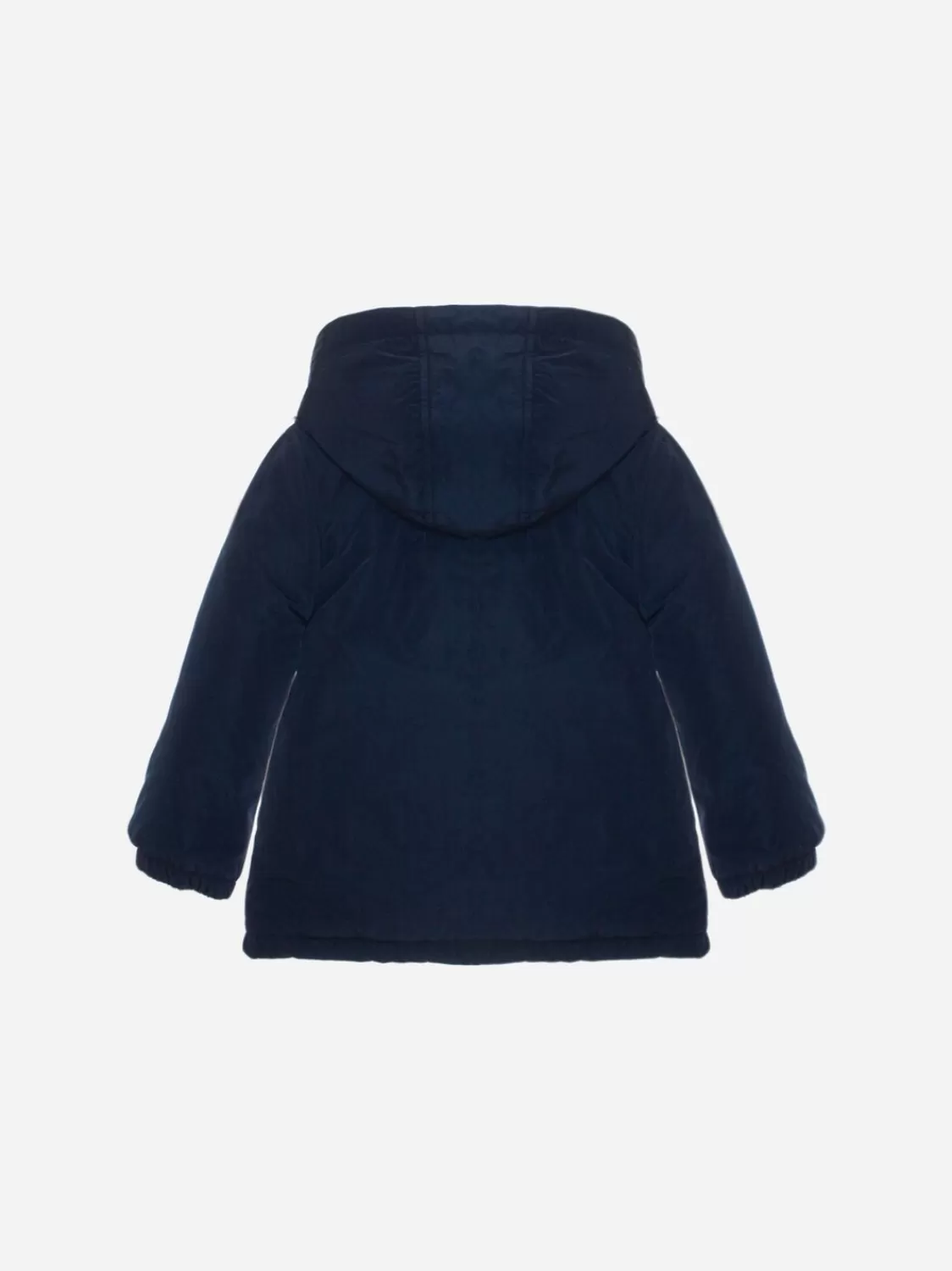 Jongen Patachou Marineblauw Waterdicht Jack Met Capuchon