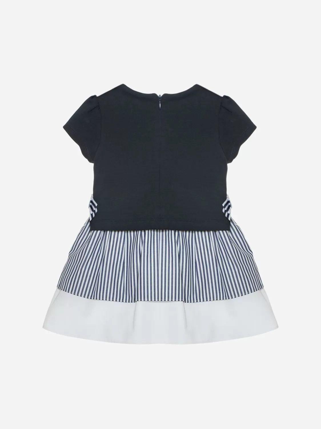 Baby Patachou Marineblauwe Interlockjurk