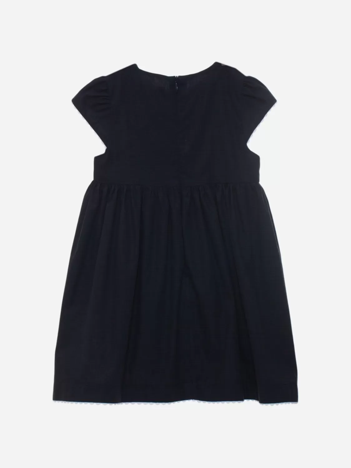 Baby Patachou Marineblauwe Jurk Met Kant