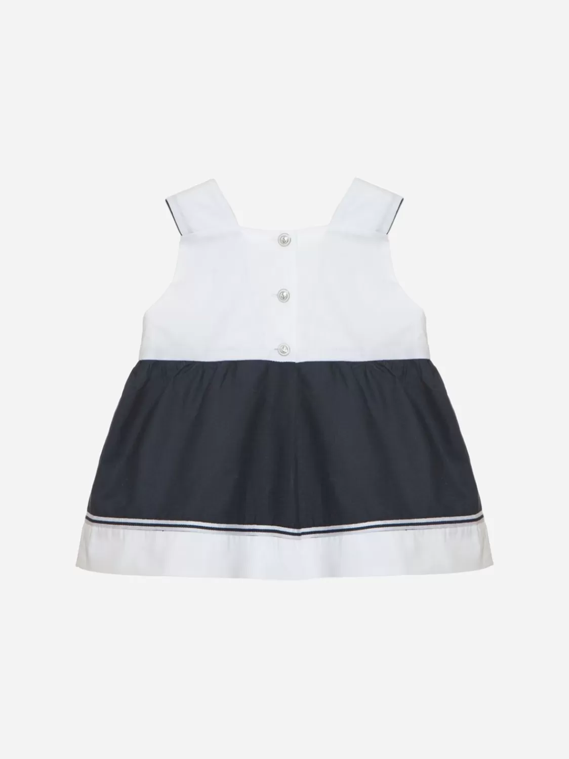 Baby Patachou Marinetop Gemaakt Van Popeline