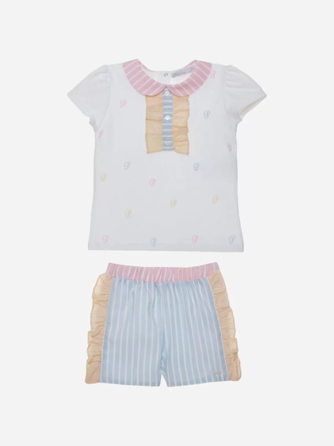 Baby Patachou Meerkleurige Set Voor Meisjes