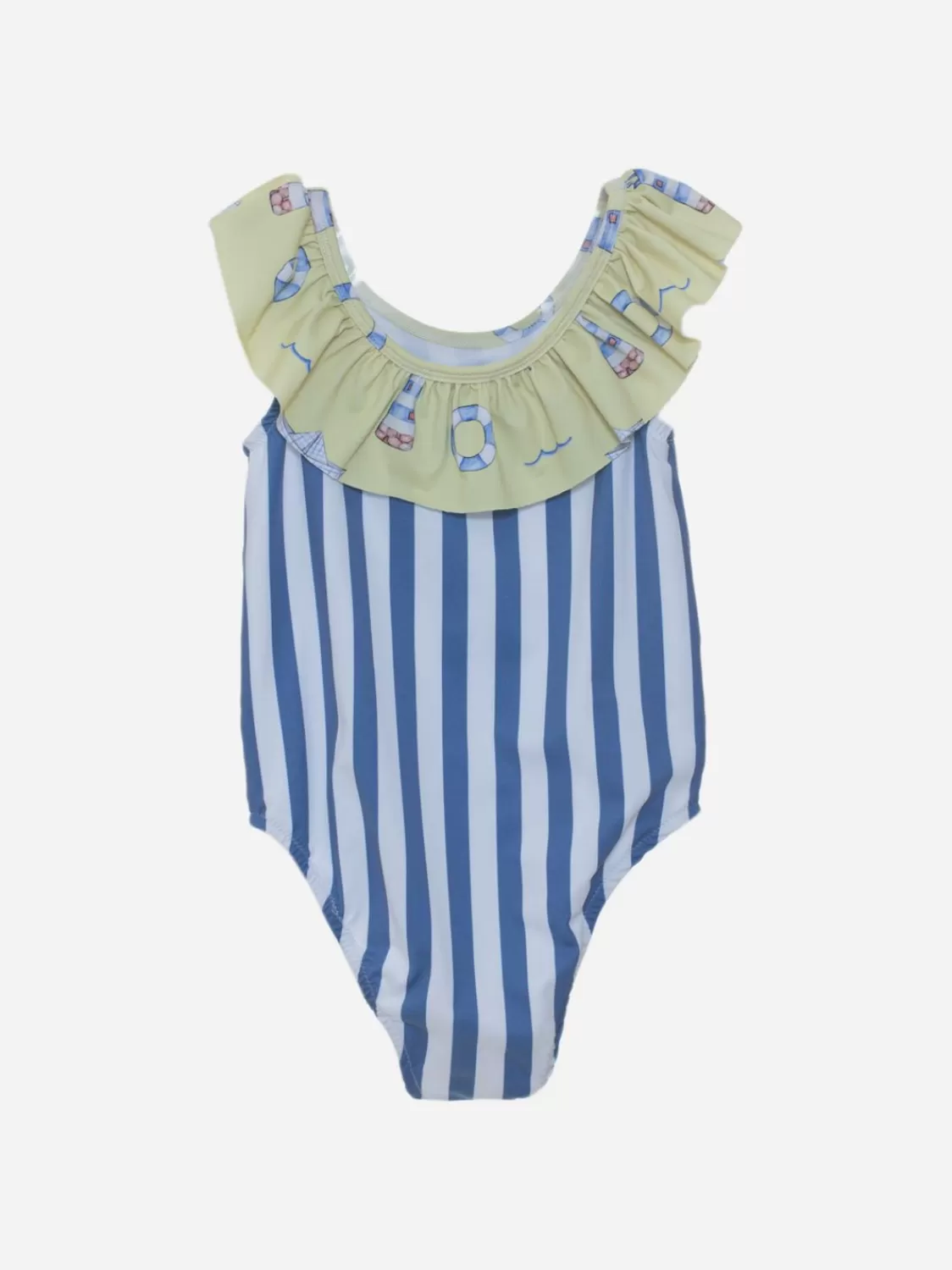 Baby Patachou Meisjes Blauwe Strepen Badpak