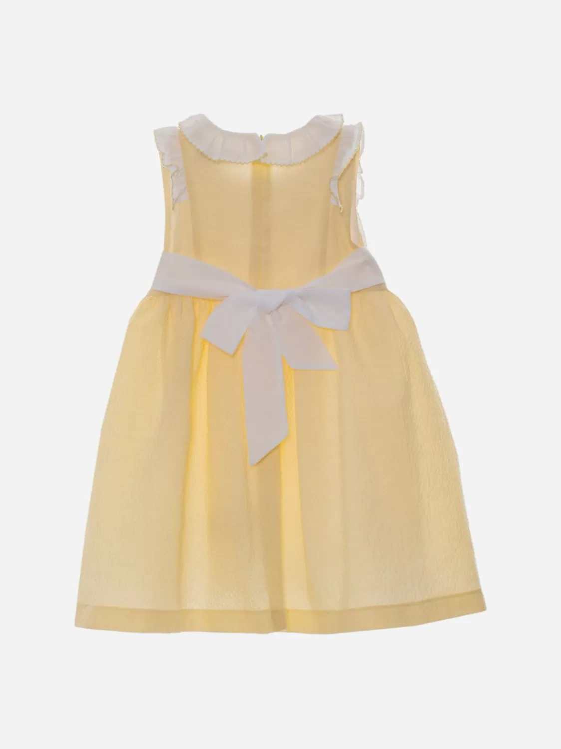 Baby Patachou Meisjes Gele Jurk Met Ruches