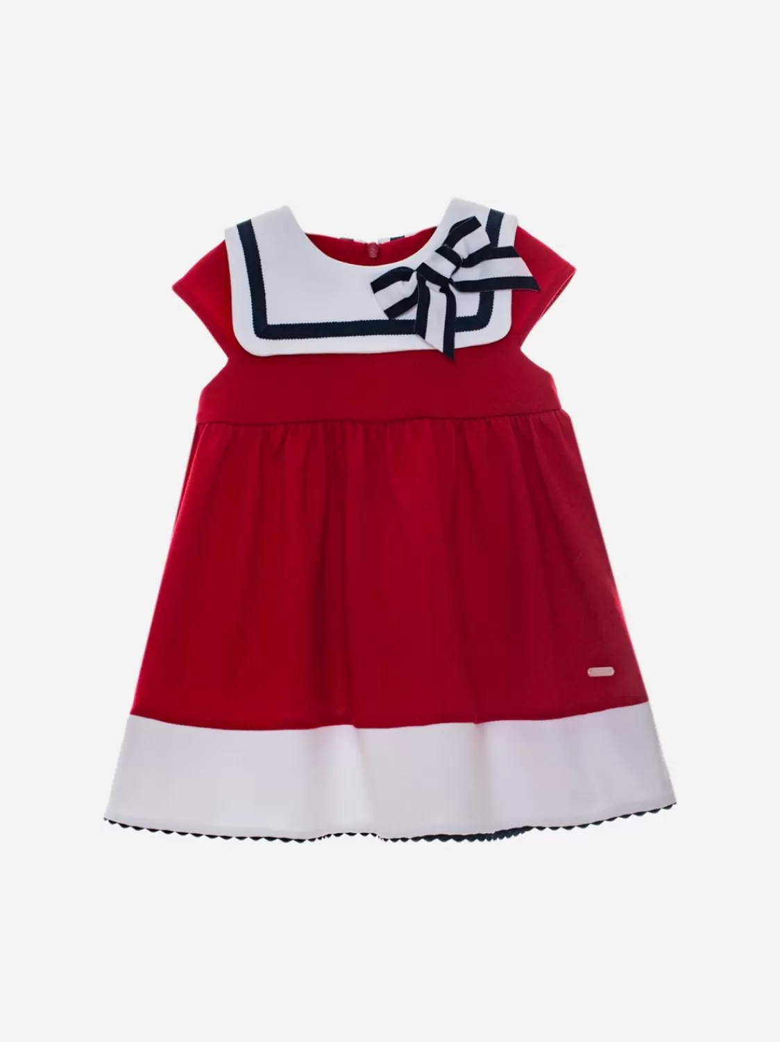 Baby Patachou Meisjes Rode Jurk Met Strik